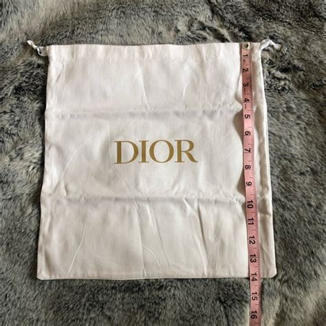dior dust bag and box